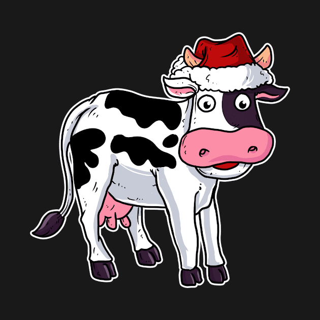 Christmas Cow by TheTeeBee