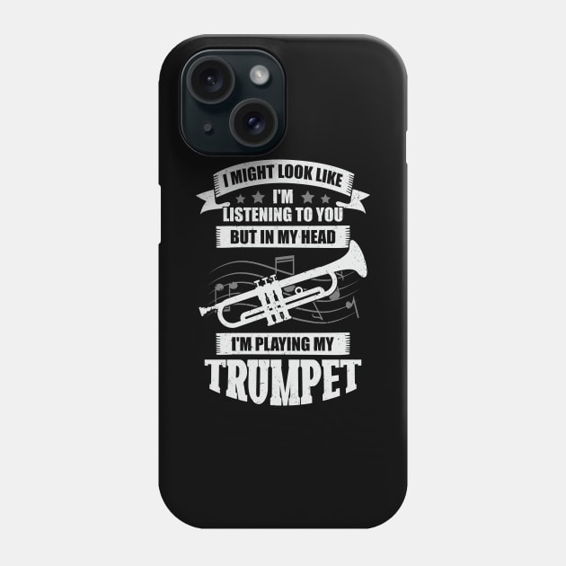 Funny Trumpet Player Music Trumpeter Gift Phone Case by Dolde08