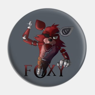 Foxy the Pirate Attack Pin