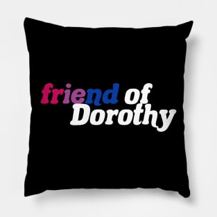 Friend of Dorothy - Bisexual Pride Pillow