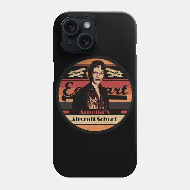 Amelia´s Aircraft School Phone Case by CTShirts