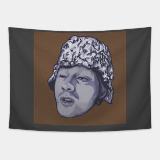 Limmy TinFoil Hat •• Original Drawing Fan Art Tapestry