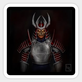 Sticker Face - SHAO KAHN Sticker for Sale by adriancajili