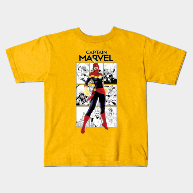 captain marvel kids t shirt