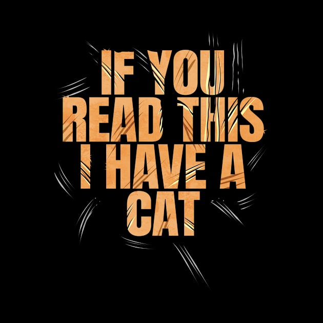 Logo If You Read This I Have A Cat On Purrsday by SinBle