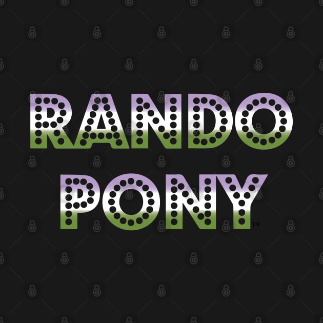 RandoPonyTM Marquee Genderqueer Gradient by MacintoshMaud