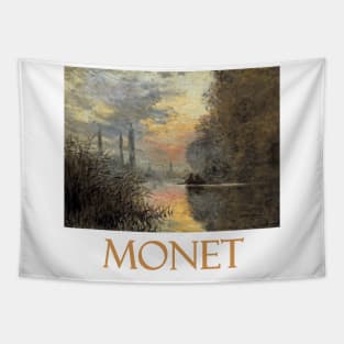 Evening at Argenteuil by Claude Monet Tapestry