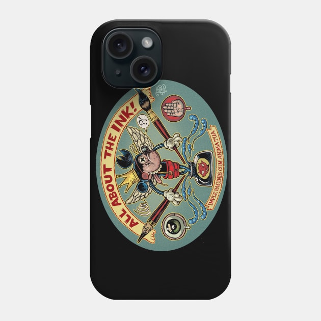 All About The Ink! Phone Case by HOCUSBALONEY