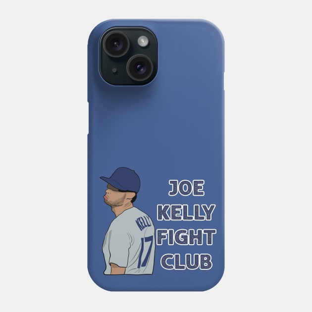 Joe Kelly Fight Club LA Dodgers Baseball Phone Case by Hevding