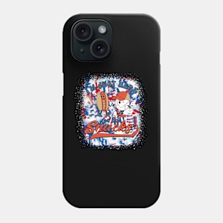 I'm Just Here For The Snacks Baseball 4th Of July Hot Dog Phone Case