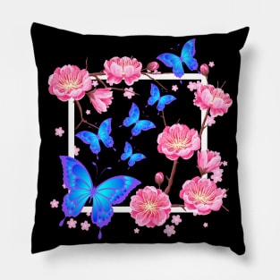 Butterfly Art Pillow