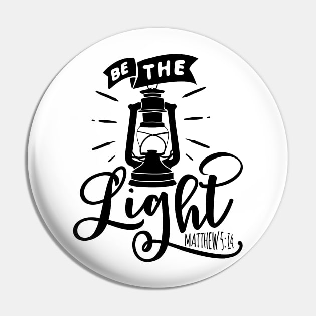 Be the light Pin by creativitythings 