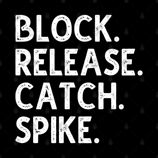 Block Release Catch Spike by DragonTees