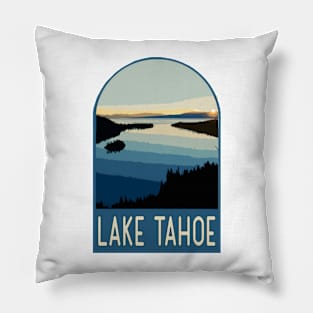 Lake Tahoe Decal Pillow