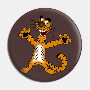 Happy Tiger Pin