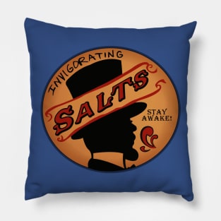 InVIGORating Salts Logo - Bioshock Infinite Pillow