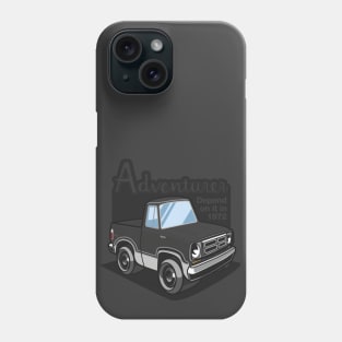 Black Adventurer (White-Based) - 1972 Phone Case