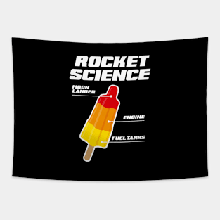 Rocket science pop art popsicle rocket science Tapestry