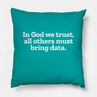 Data Science Analytics Funny Pillow