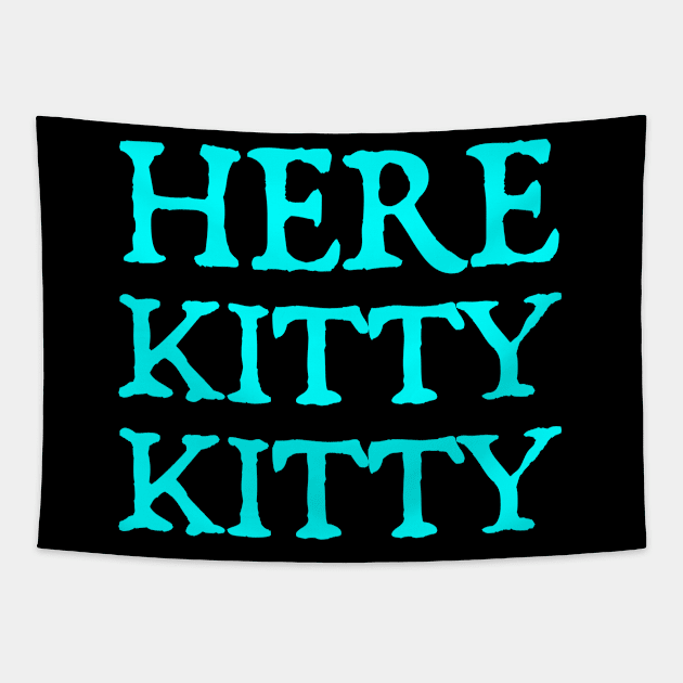 Here Kitty Kitty Tapestry by  hal mafhoum?