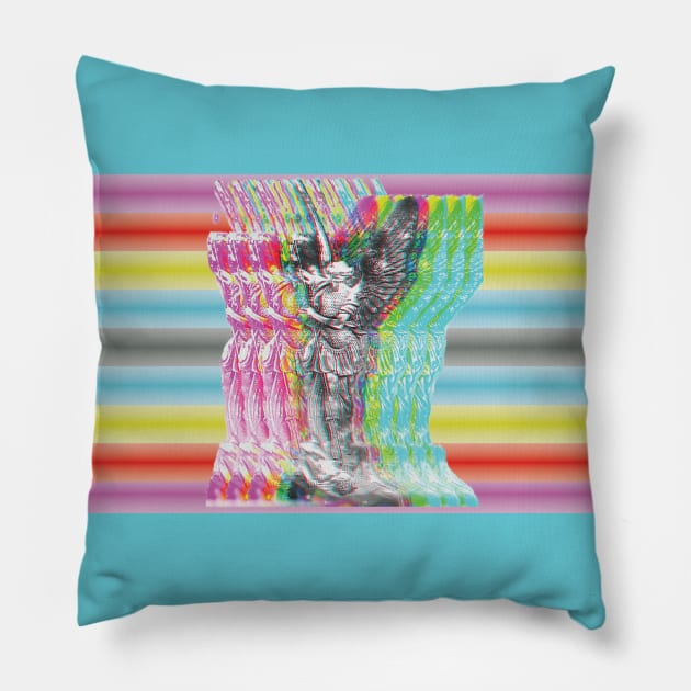 Saint Michael Pillow by Never Dull