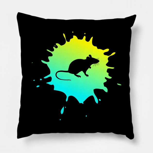 Men or Boys Mouse Pillow by JKFDesigns