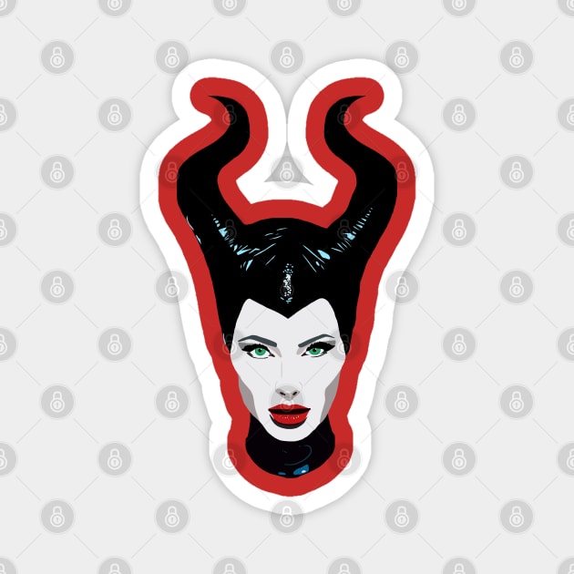 Maleficent Magnet by ElviaMontemayor