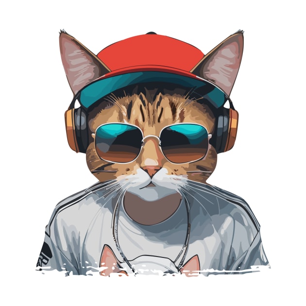 Hip Hop Cat by ReaBelle