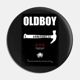 Oldboy - Minimal Film Movie Poster Alternative Pin