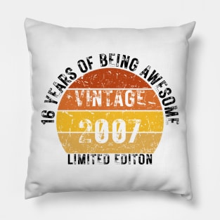 16 years of being awesome limited editon 2007 Pillow