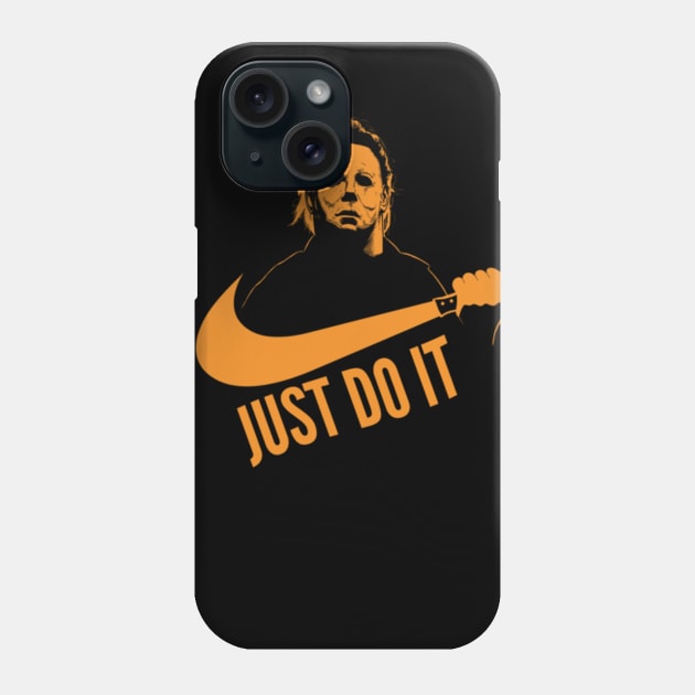 Halloween Just do it Phone Case by dmangelo