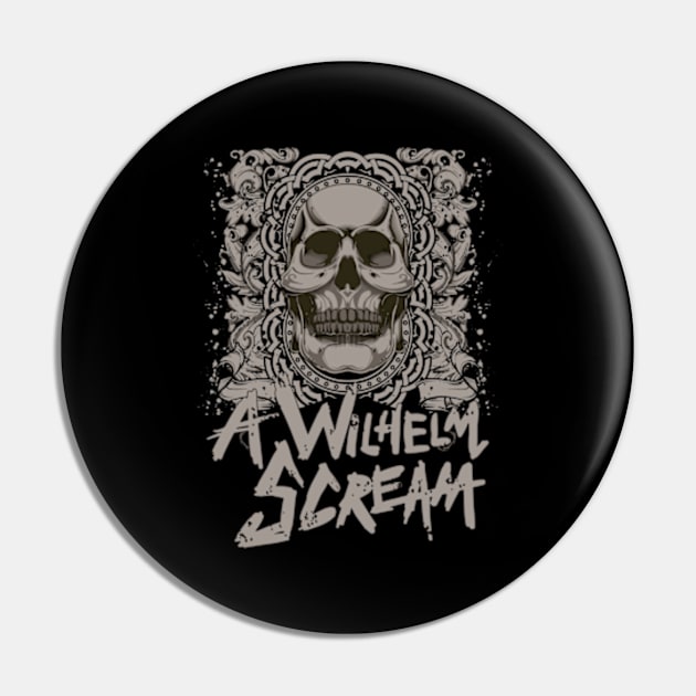 A Wilhelm Scream Skate Punk Pin by IsrraelBonz