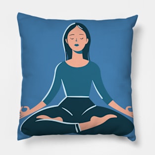 Everything is Blue Pillow