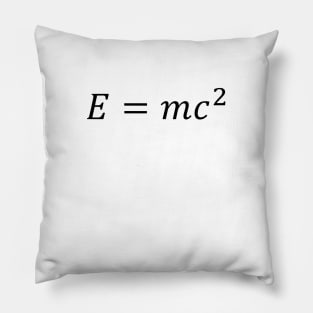 E=mc² einstein formula Pillow