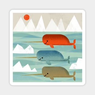 Narwhals! Magnet