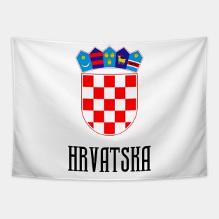 Hrvatska Croatian Coat of Arms Tapestry