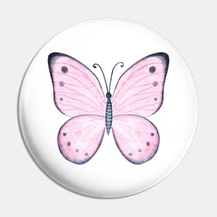 pink butterfly Pin