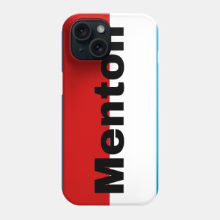 Menton City in Monaco Flag Phone Case