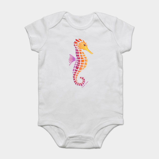 seahorse onesie