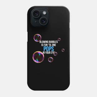 Blowing Bubbles Phone Case