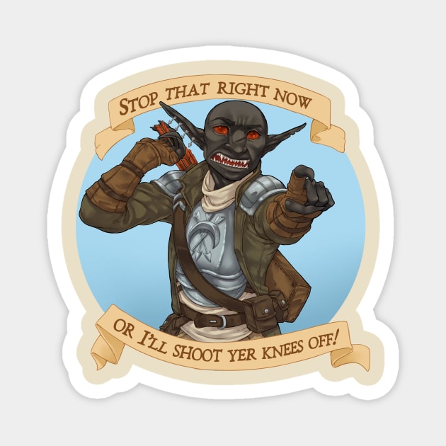 Grizzop - Quote Magnet by Rusty Quill