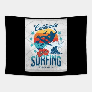 California Surfing - Venice Beach Tapestry