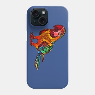 Colorful Parrot Design Phone Case