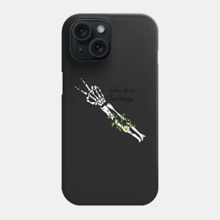 Broken Bones + vines Phone Case