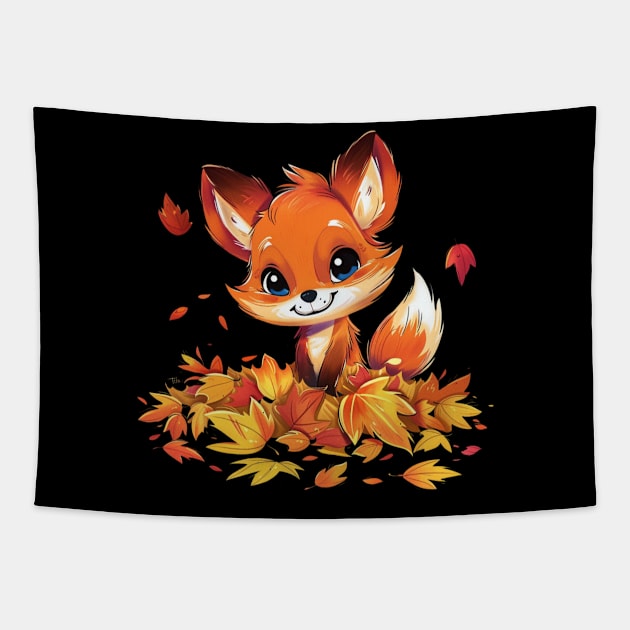 Fox Quick Quirks Tapestry by xXYazzyChanArtsXx