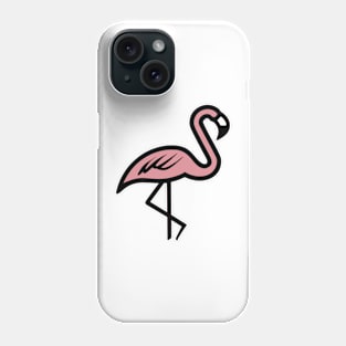 Cute Flamingo silhouette Phone Case