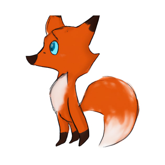 Cute Fox Drawing by Play Zoo