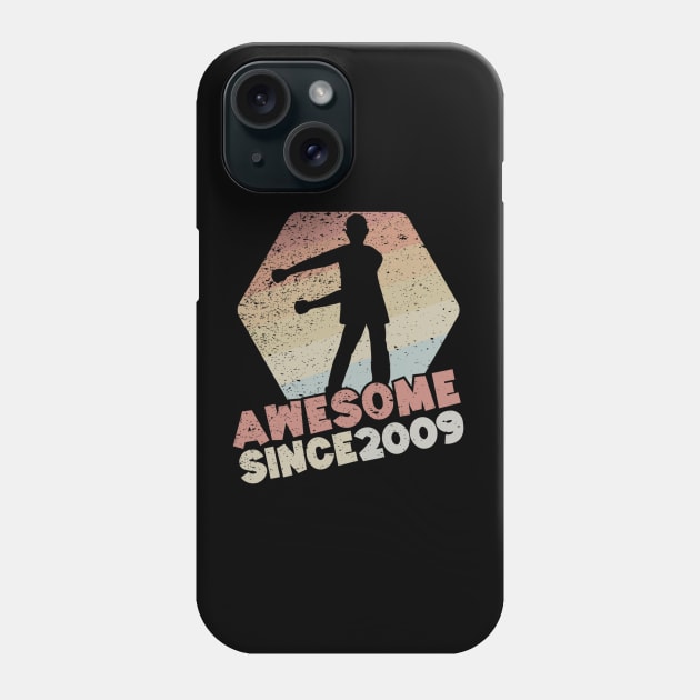 Gift for 11 Year Old birthday boy Awesome Since 2009 Phone Case by daylightpombo3