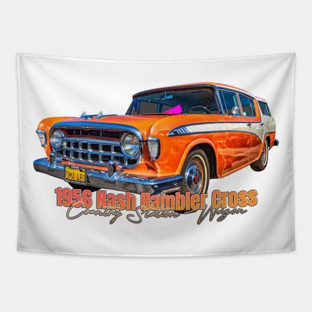 1956 Nash Rambler Cross Country Station Wagon Tapestry by Gestalt Imagery