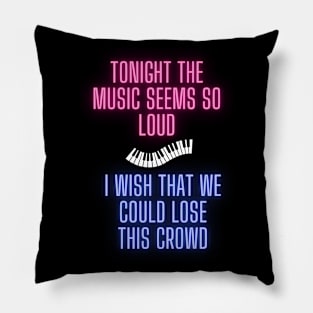 80's Careless Whisper Merch Pillow